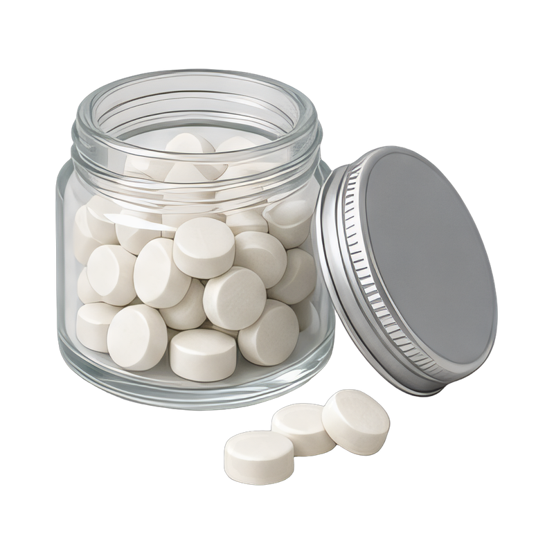 Eco-friendly toothpaste tablets