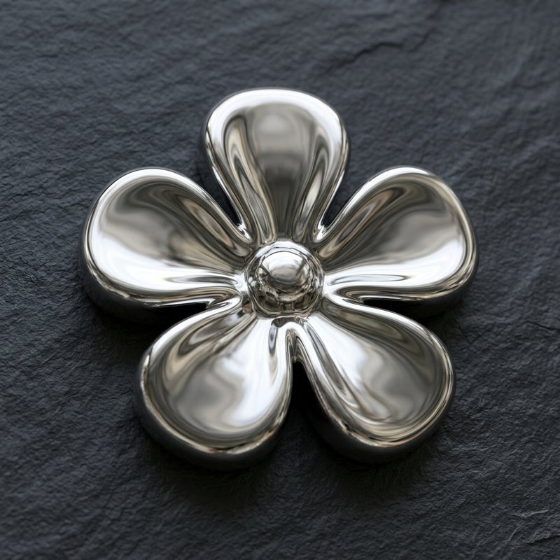 delicate mercury flower design