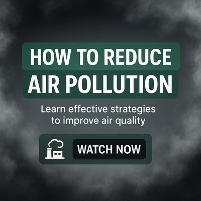 Informative Social Media Post on Air Pollution Reduction