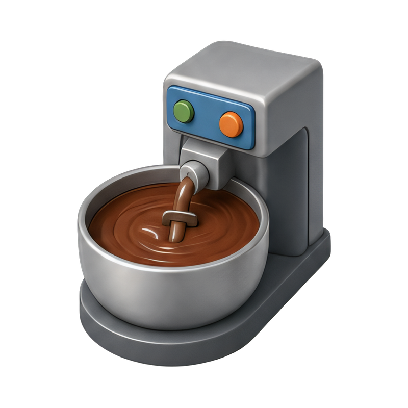 industrial tempering machine bowl