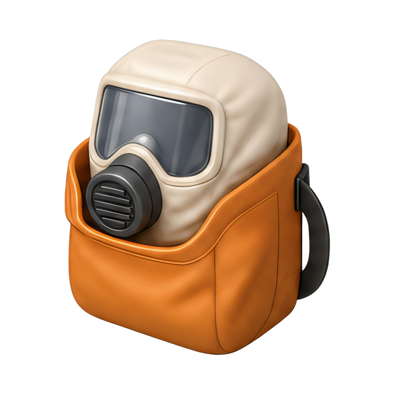 versatile escape hood pouch