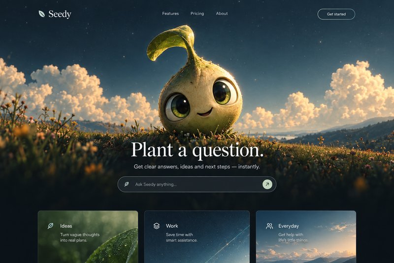 Engaging AI Landing Page Design
