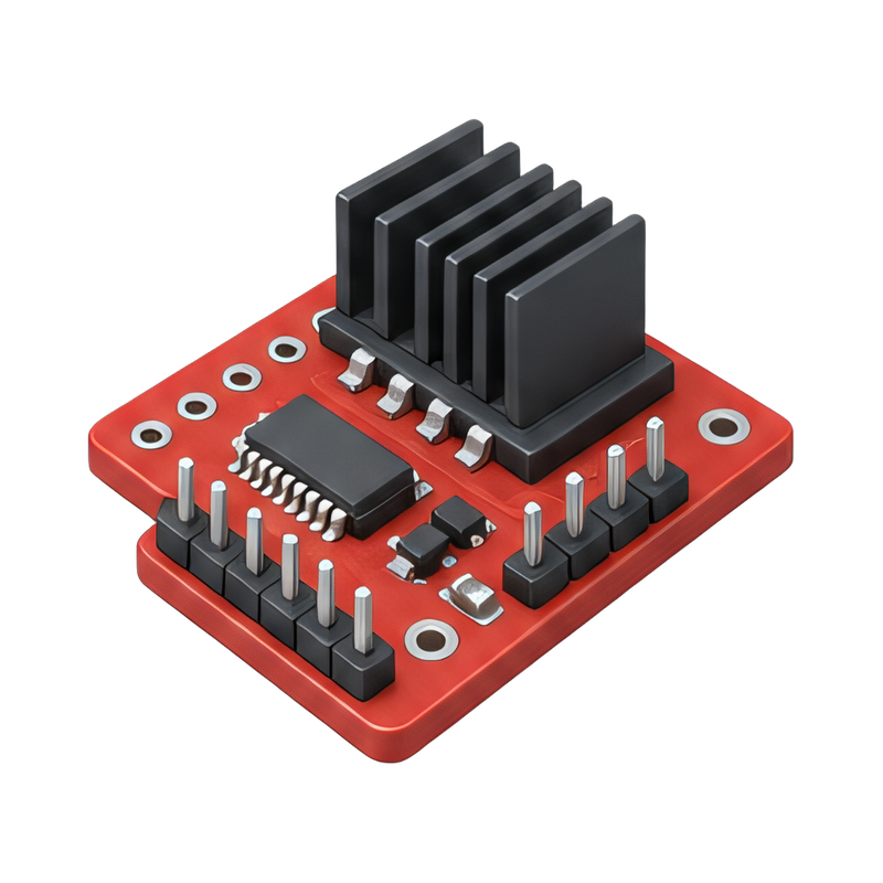 H-bridge motor driver circuit