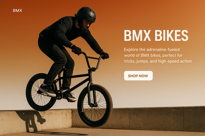 Stylish BMX Website Design with Action Elements