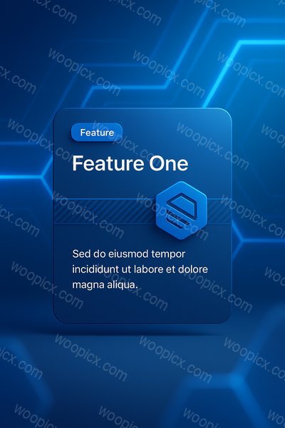 Modern Abstract Blue Background with Geometric Lines