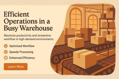 Bohemian Style Slide for Efficient Warehouse Operations