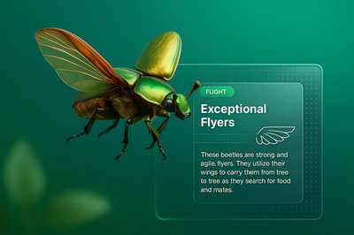 Green June Beetle: Exceptional Flyers in Nature