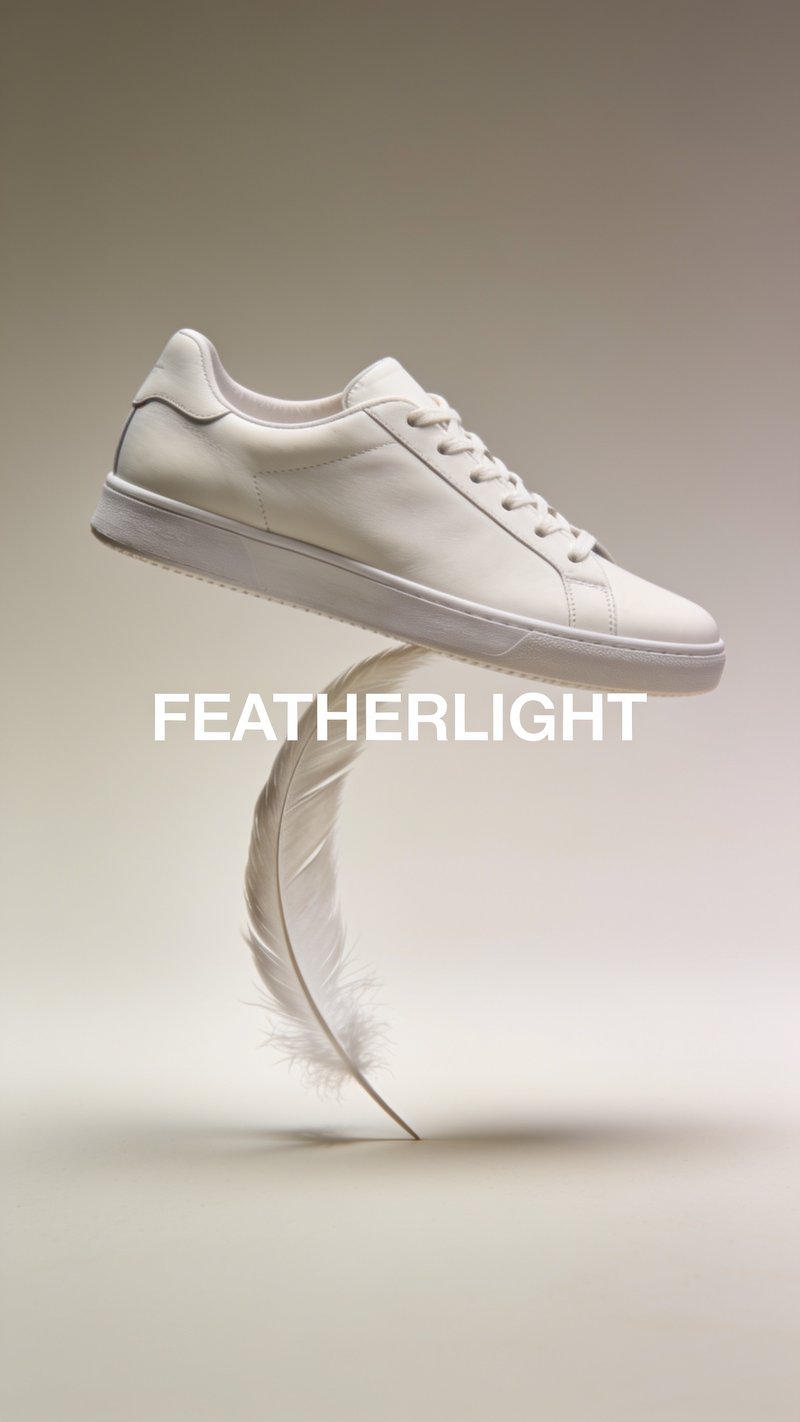 delicate feather design concept