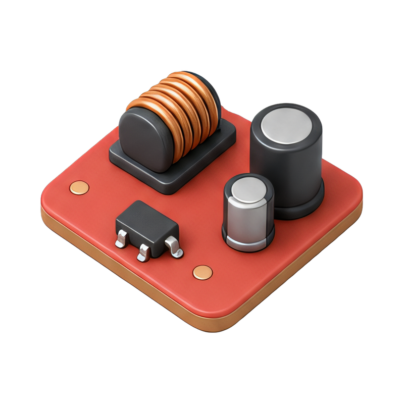 Compact boost converter module