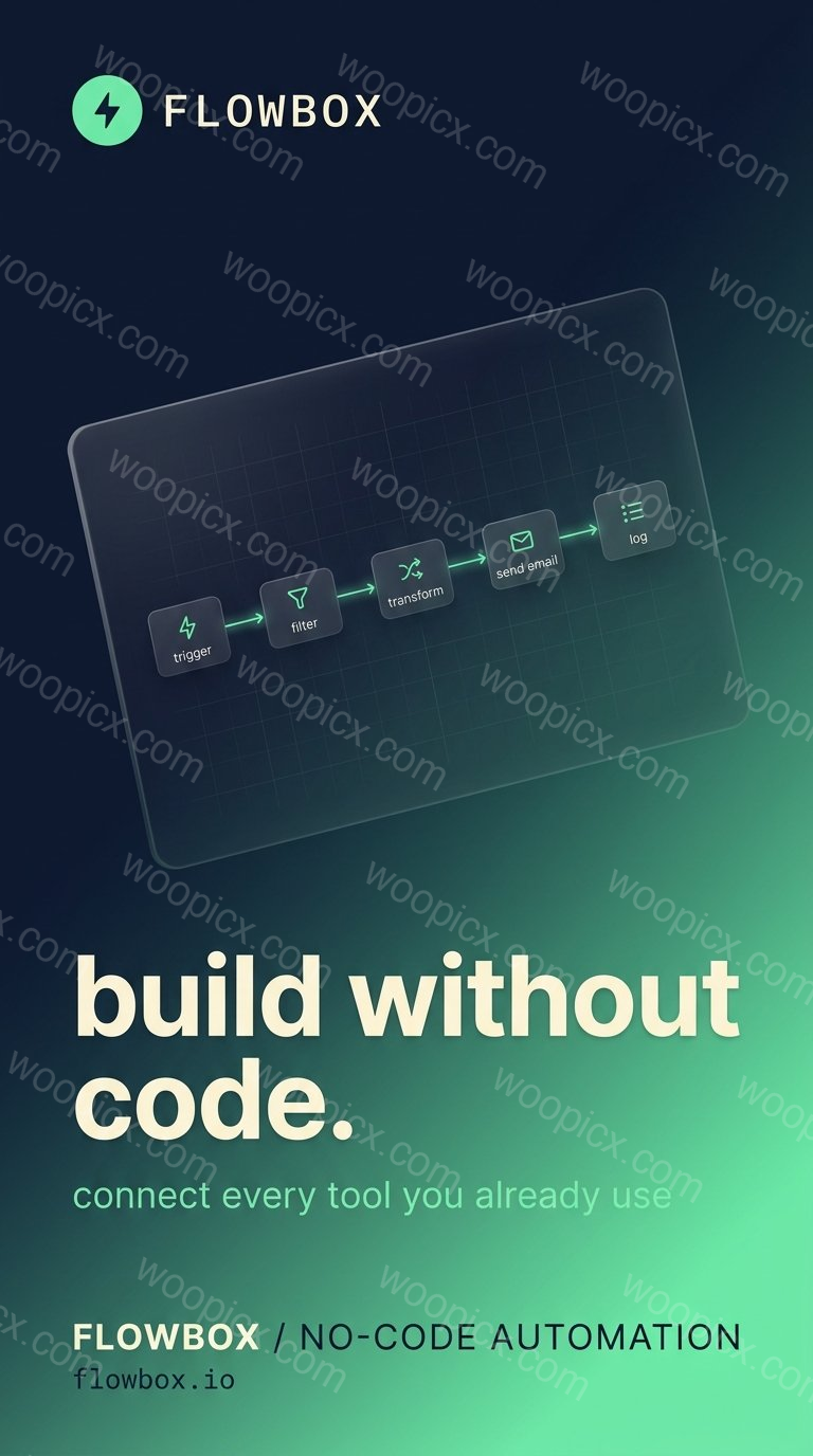 3D no-code automation flow design