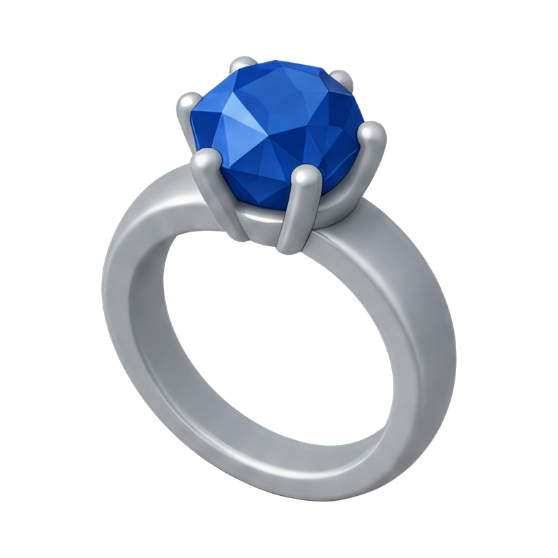 elegant sapphire engagement ring