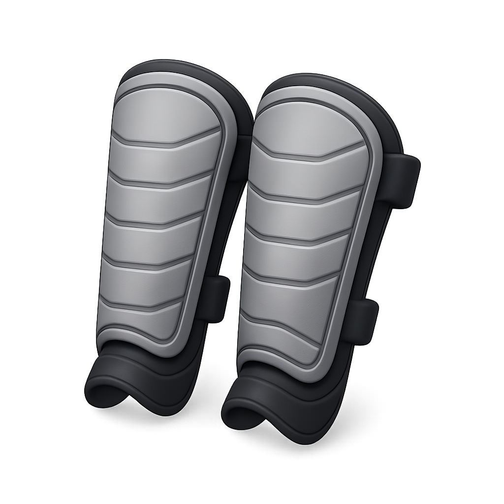Shin Guard Icon Stylish 3D Sports Shin Guards Icon - Woopicx
