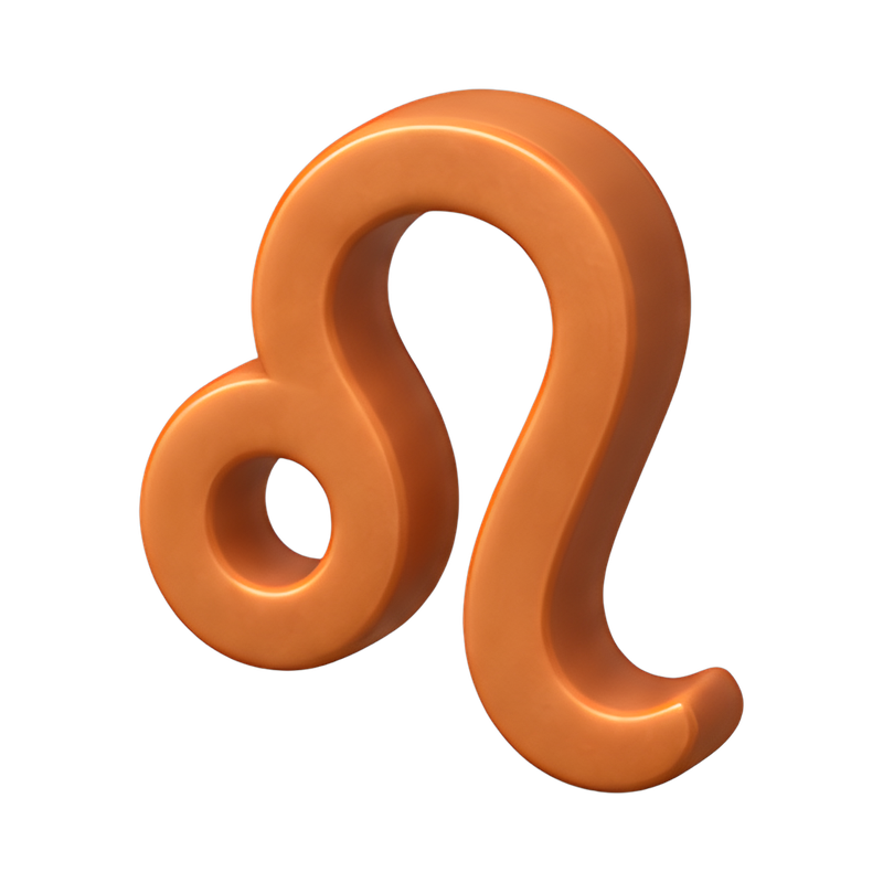 Leo mane loop glyph design