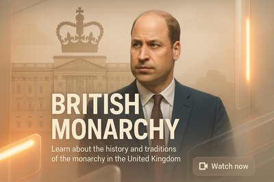 Promotional Banner for British Monarchy Documentary
