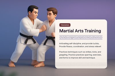 Martial Arts Training: Mastery in Self-Discipline and Technique
