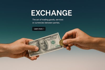 Stylish Exchange Concept in High Resolution