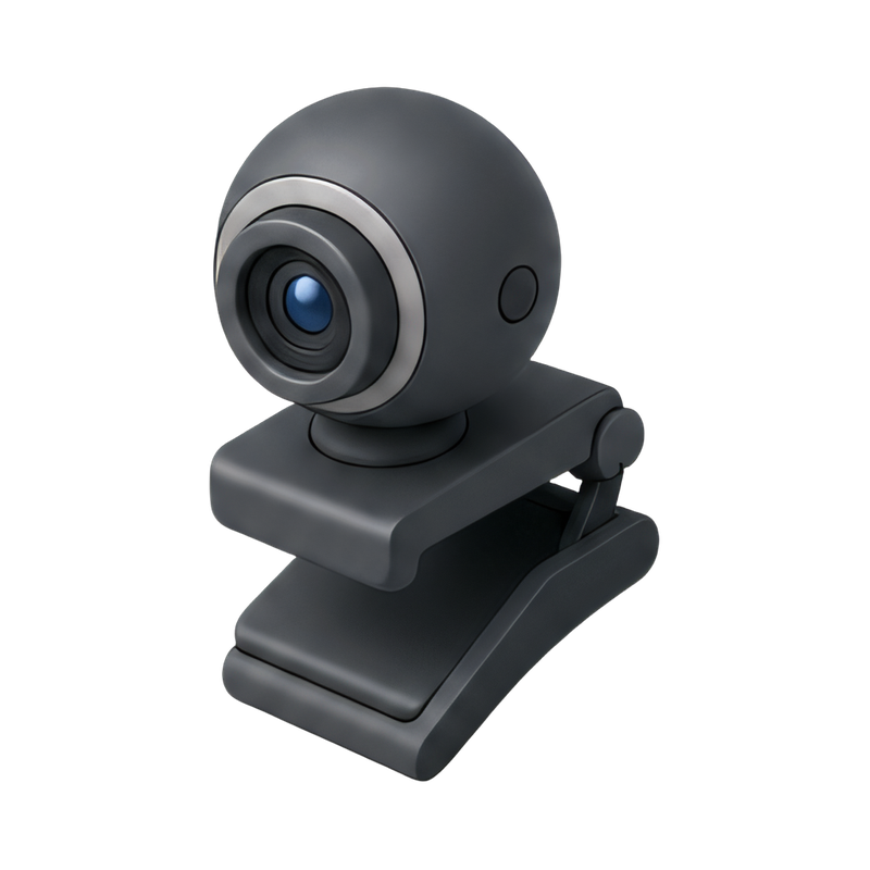 clip-on webcam for easy streaming