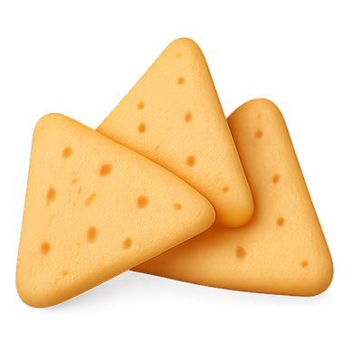 Realistic Render of Triangular Cheese Wedges