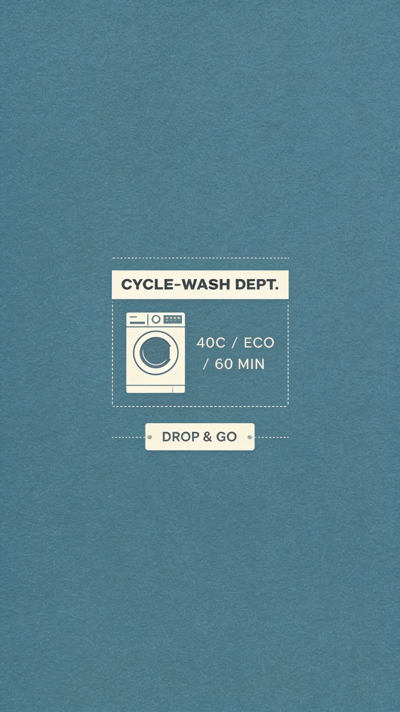 modern laundry room setup