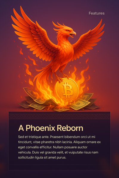 Phoenix Reborn from Crypto and Cash Transformation