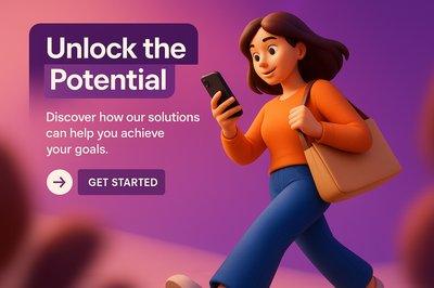 Engaging Promotional Graphic for Digital Solutions