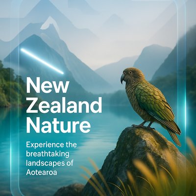 Stunning Nature Promotion Featuring New Zealand Landscapes