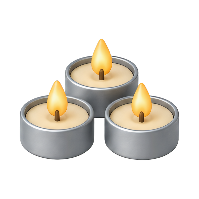 cozy tea light cluster