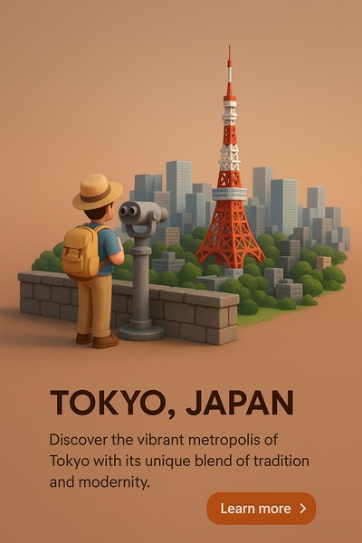 Stunning Aerial View of Tokyo, Japan - Explore the City