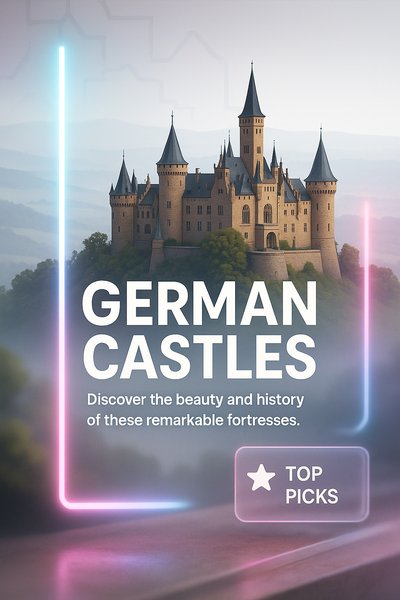 Promotional Graphic for German Castles Guide