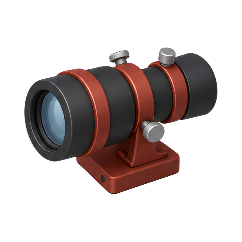compact autoguider telescope setup