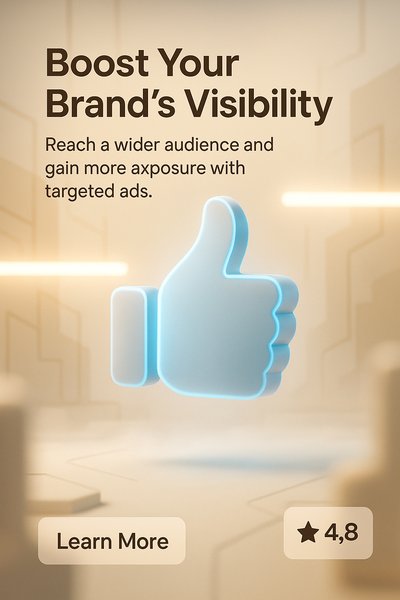 Promotional Graphic for Brand Visibility Enhancement