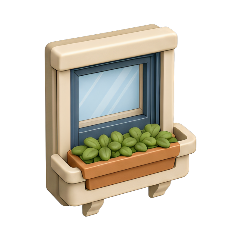 cozy catio window box