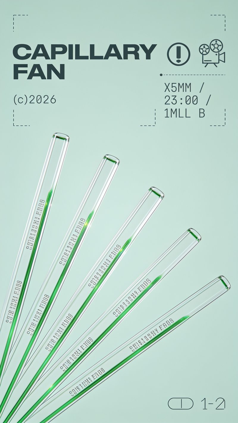 Capillary tubes on a surface