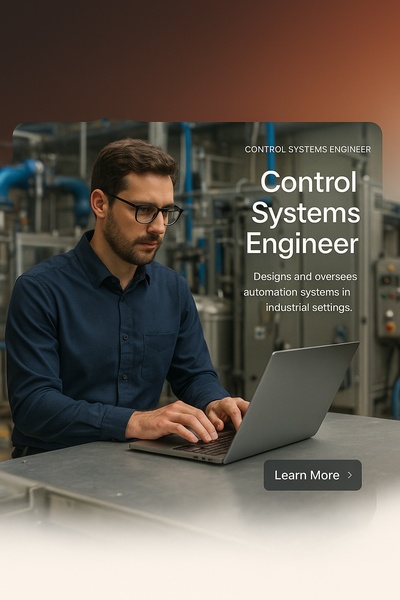 Professional Control Systems Engineer Web Page Design