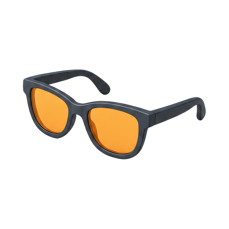 amber blue light blocking glasses