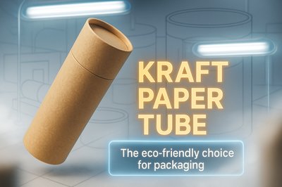 Eco-Friendly Kraft Paper Tube Packaging Design