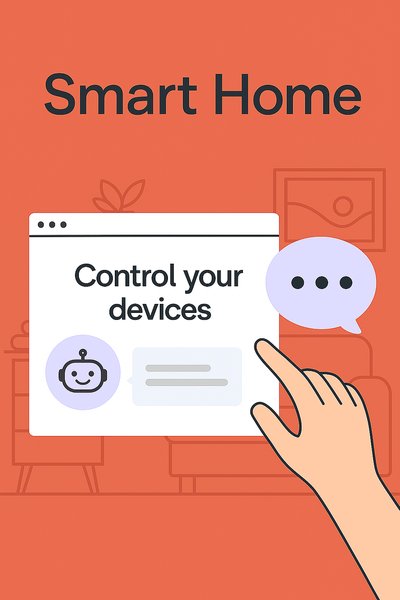 Smart Home Interface Concept with Hand Interaction