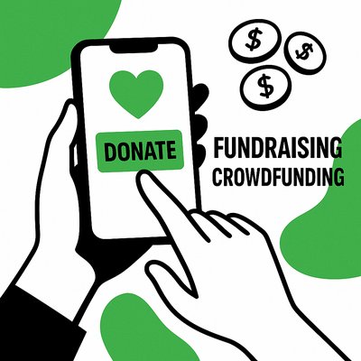 Digital Fundraising Promotion Featuring Donation Call-to-Action