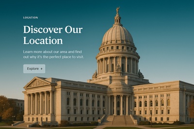 Stylish Web Design Featuring a Grand Building