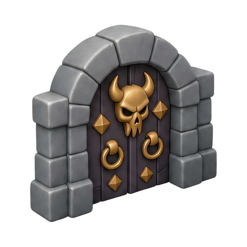 ornate stone door design