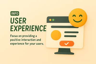 User Experience Design Concept with Playful Elements