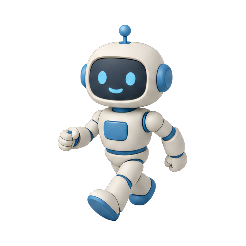 humanoid robot in motion