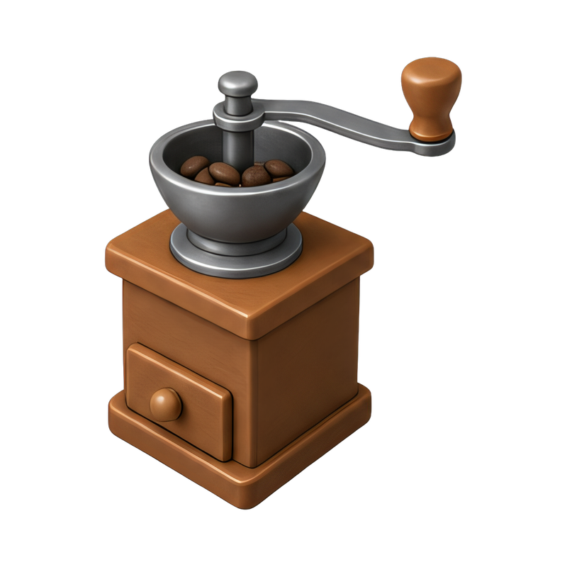 handheld coffee bean grinder
