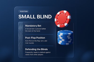 3D Web Design Featuring Small Blind Concept
