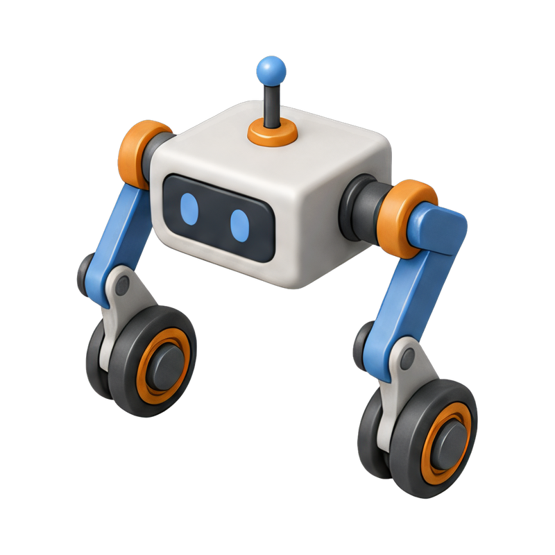 innovative legged wheel robot