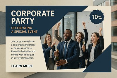 Celebrating Corporate Success at a Fun Office Party