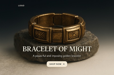 Stylish Bracelet of Might with Elegant Design