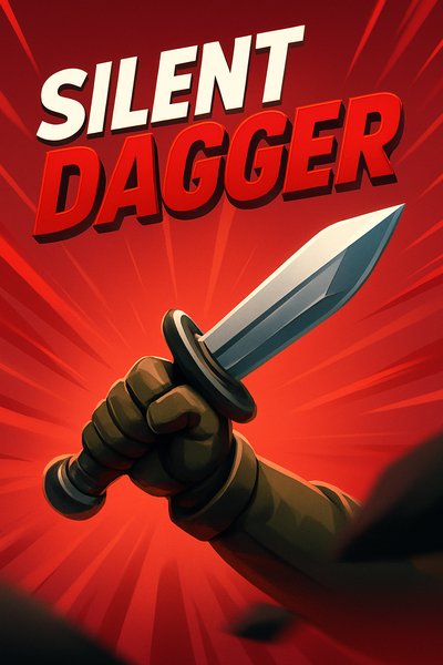 Dynamic Illustration of a Silent Dagger in Action