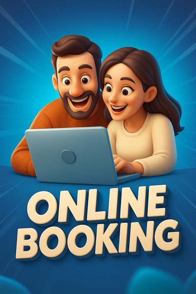 Happy Family Online Shopping Experience with Dynamic Elements