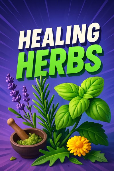 Dynamic Illustration of Healing Herbs with 3D Elements